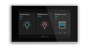 ABB FI-Schutzschalter mit blauem Hebel, zweipolig, für sicheren Stromfluss und Schutz im Haushalt.